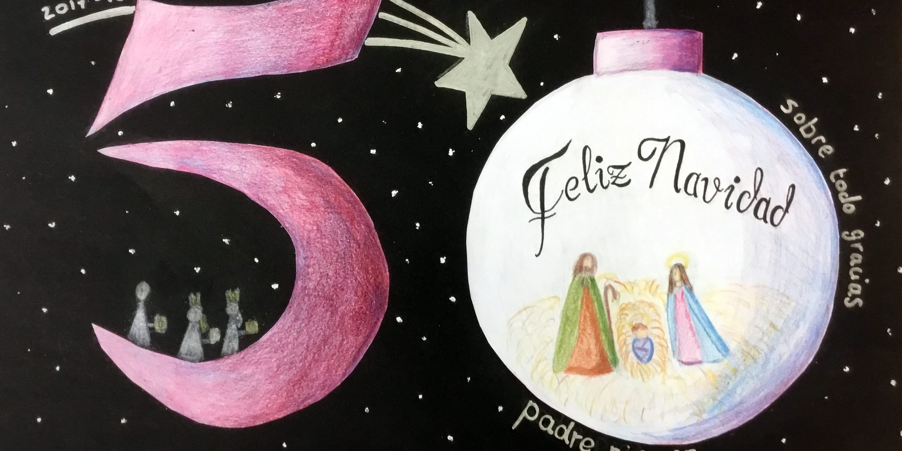 tarjeta navideña 2017