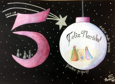 tarjeta navideña 2017