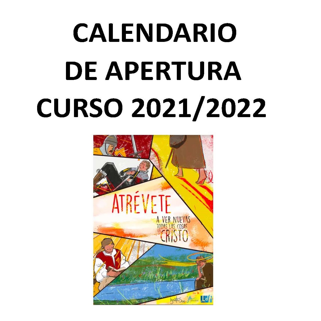 miniCALENDARIO DE APERTURA DE CURSO 2021-2022